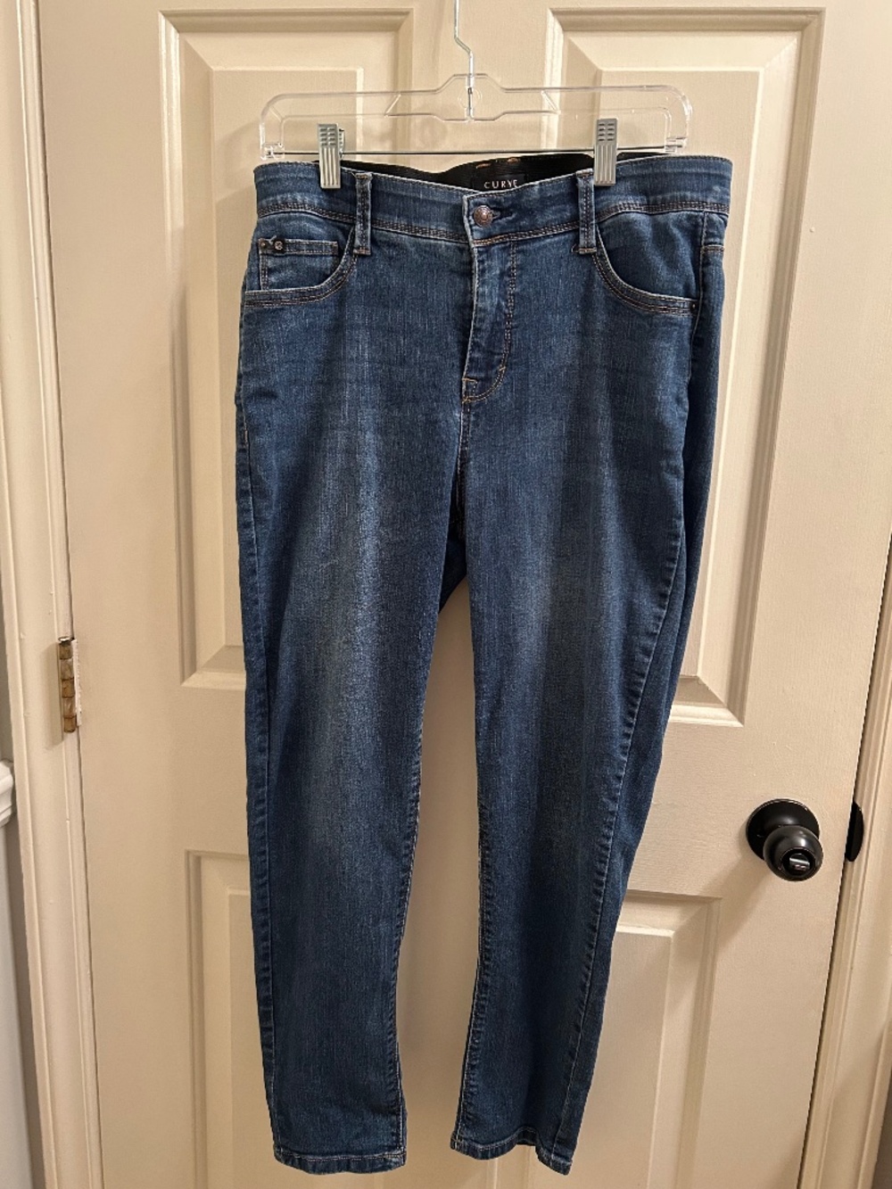 Curve Appeal Womens Skinny Jeans